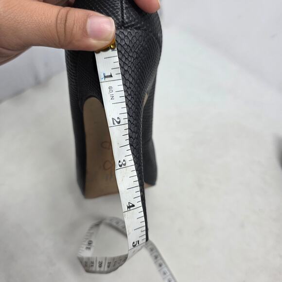 Jessica Simpson Black Platform High Heels Pumps Womens Size 10 - Picture 8 of 10